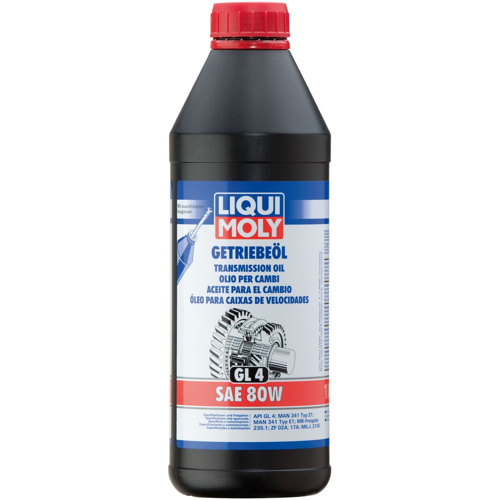 LIQUI MOLY Getriebeöl (GL4) SAE 80W 1 l