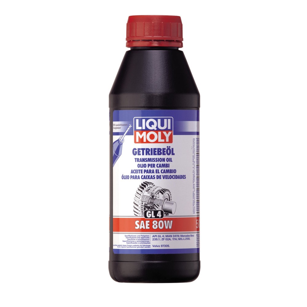 LIQUI MOLY Getriebeöl (GL4) SAE 80W 500 ml