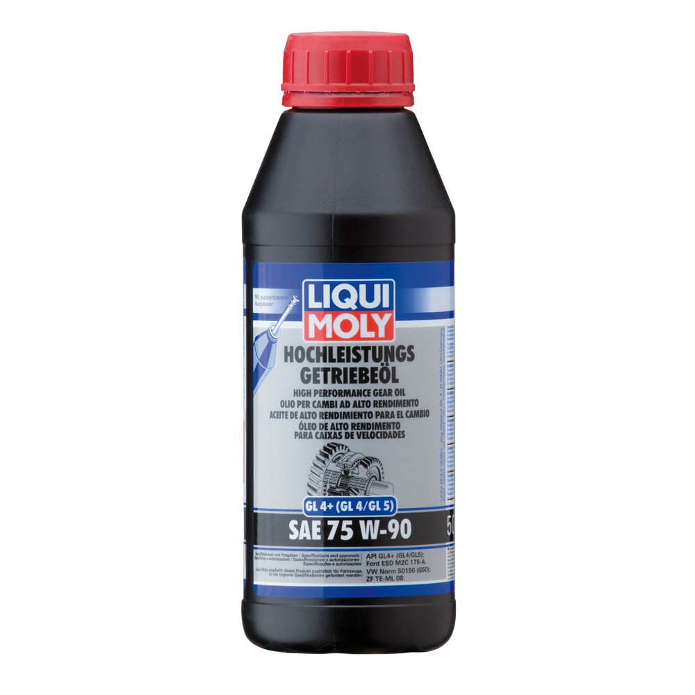 LIQUI MOLY Hochleistungs-Getriebeöl (GL4+) SAE 75W-90 500 ml