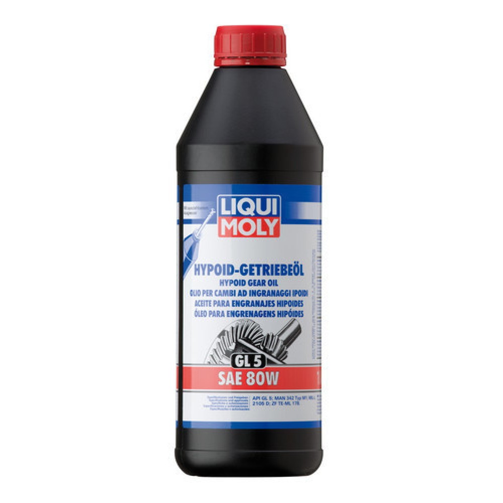 LIQUI MOLY Hypoid-Getriebeöl (GL5) SAE 80W 1 l