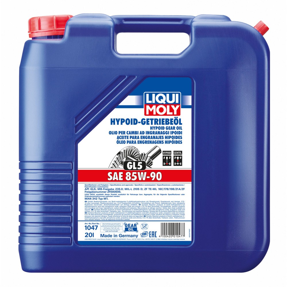 LIQUI MOLY Hypoid-Getriebeöl (GL5) SAE 85W-90 20 l