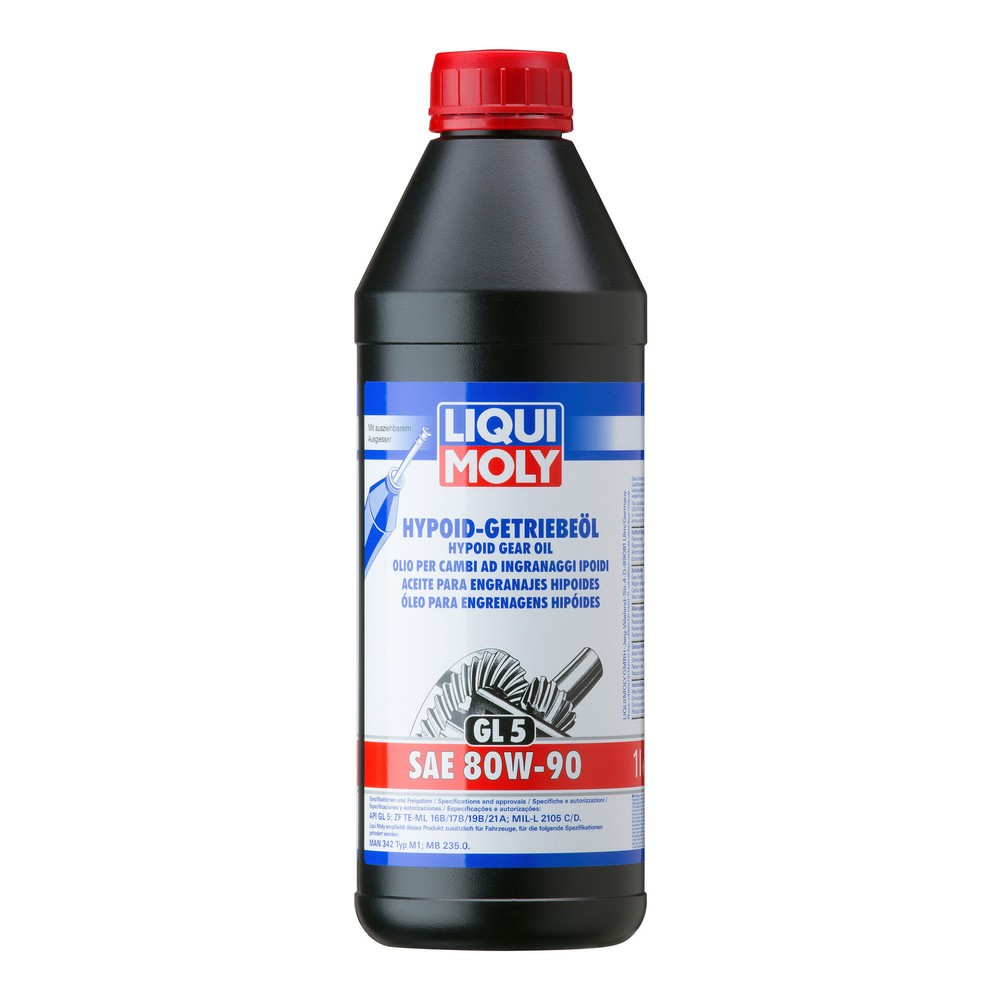 LIQUI MOLY Hypoid-Getriebeöl (GL5) SAE 80W-90 1 l