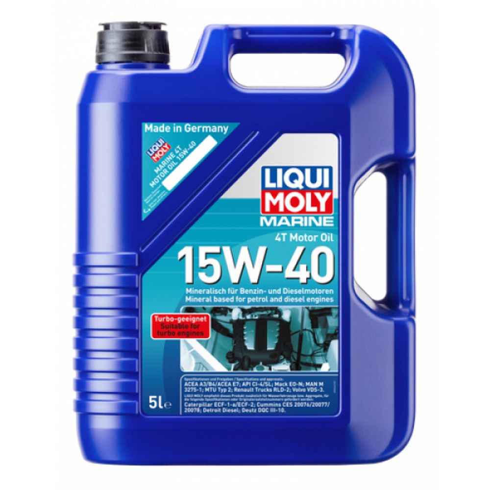 LIQUI MOLY Marine 4T Motor Oil 15W-40 5 l