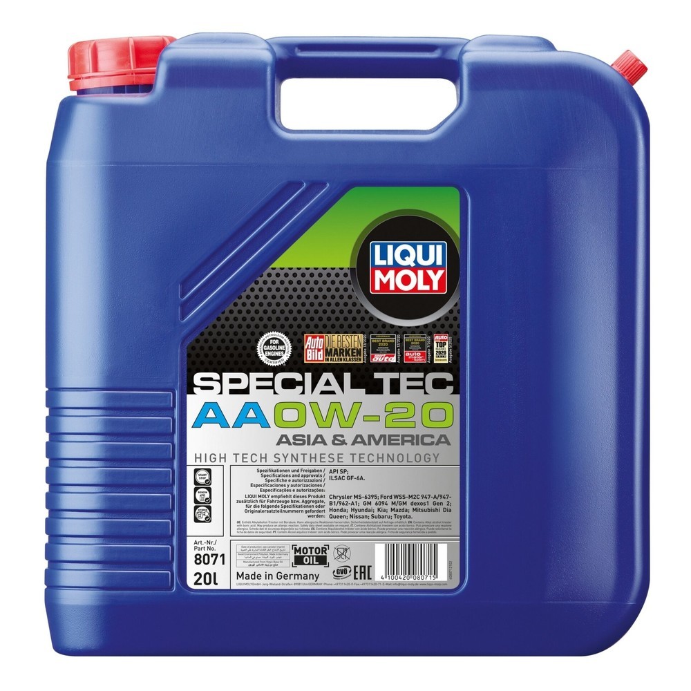 LIQUI MOLY Special Tec AA 0W-20 20 l