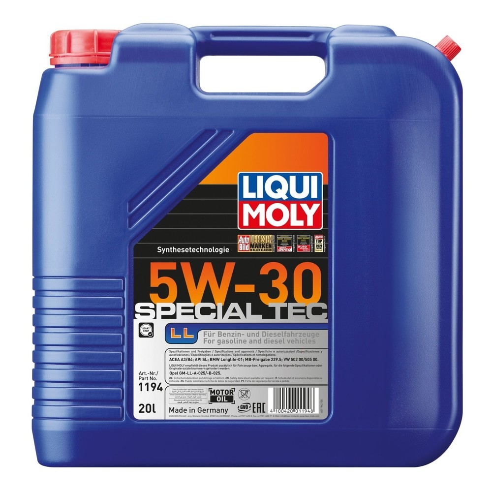 LIQUI MOLY Special Tec LL 5W-30 20 l