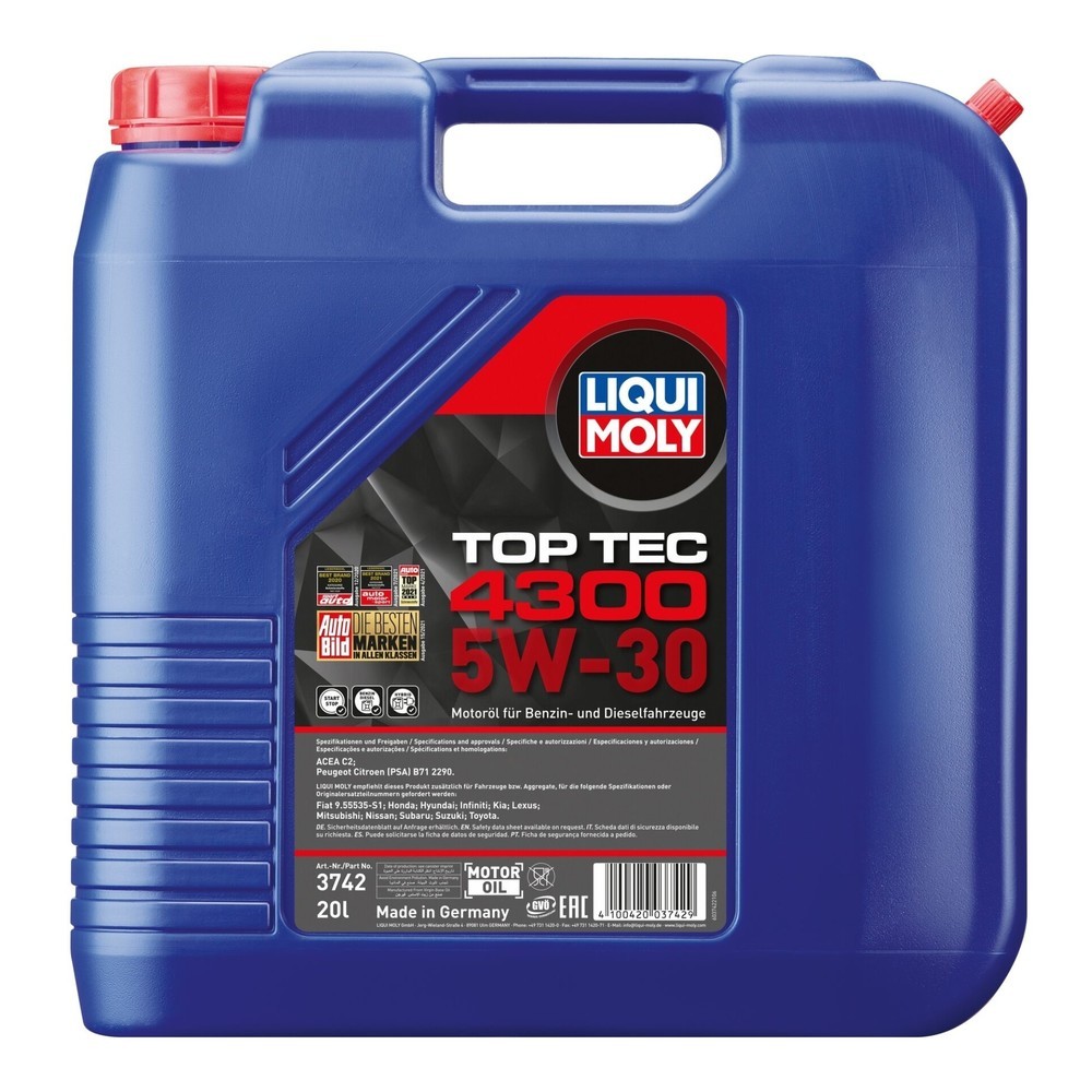 LIQUI MOLY Top Tec 4300 5W-30 20 l