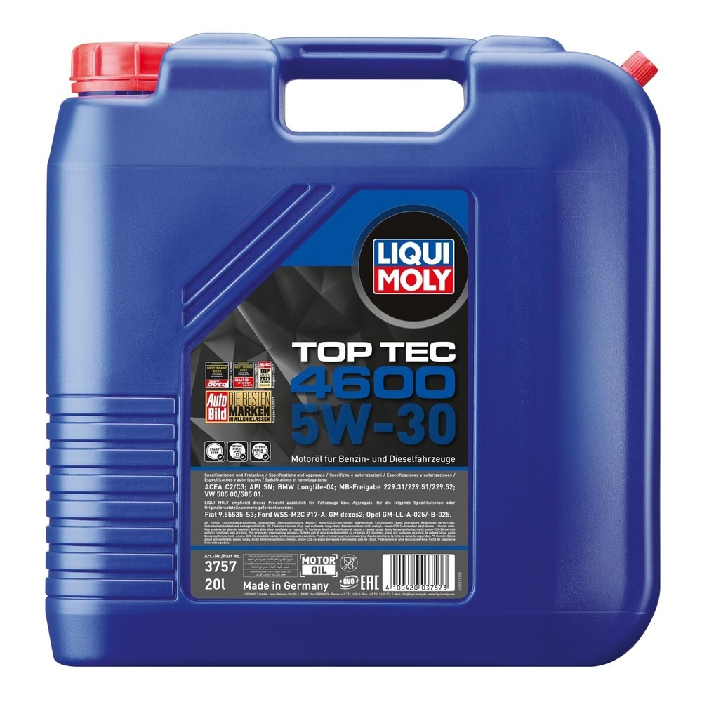 LIQUI MOLY Top Tec 4600 5W-30 20 l