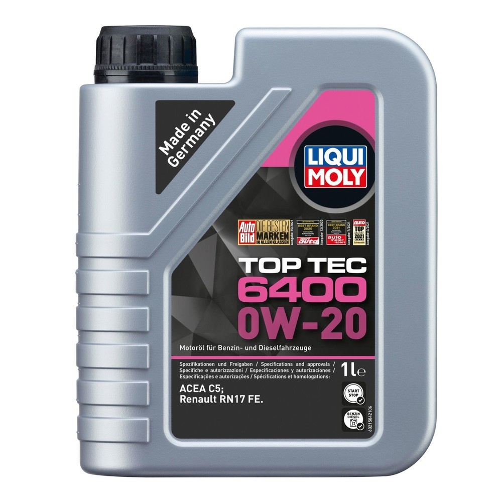 LIQUI MOLY Top Tec 6400 0W-20 1 l