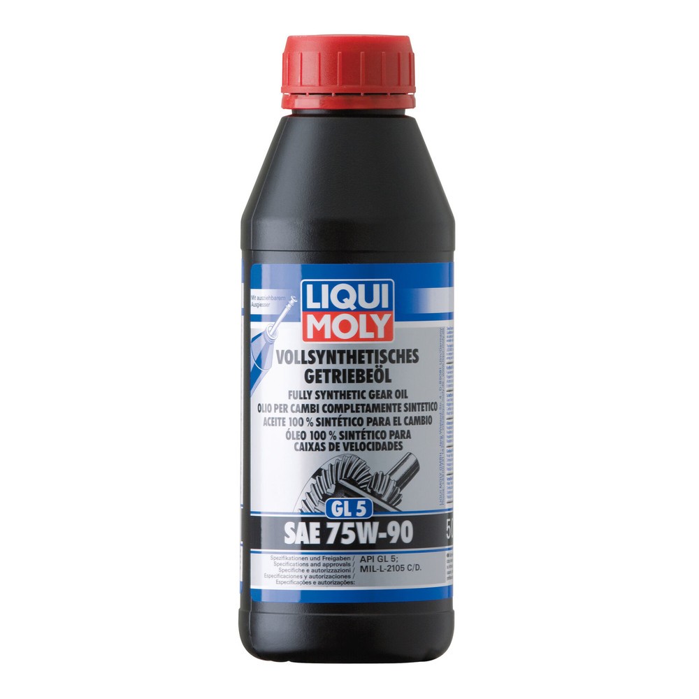 LIQUI MOLY Vollsynthetisches Getriebeöl (GL5) SAE 75W-90 500 ml