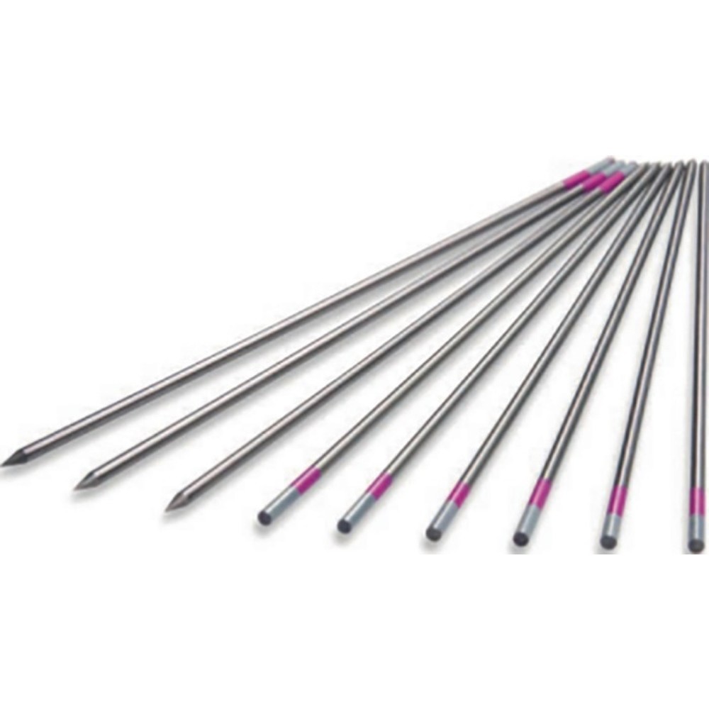 LITTY Wolframelektrode LYMOX LUX®, Durchmesser 1,6 mm Länge 175 mm, pink-grau