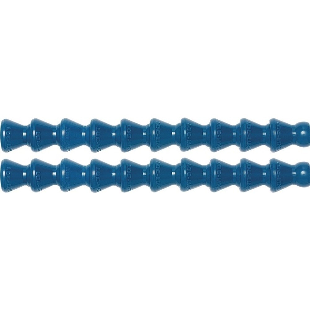 LOC-LINE Gelenkschlauch, Gesamtlänge 294 (2x147) mm, Größe 1/4 ″, Beutel mit 2 Stück
