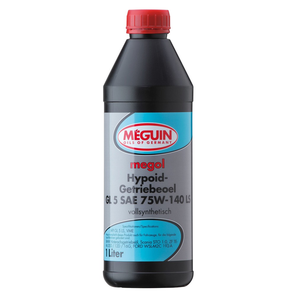 MEGUIN Hypoid-Getriebeoel GL 5 SAE 75W-140 LS 1 l