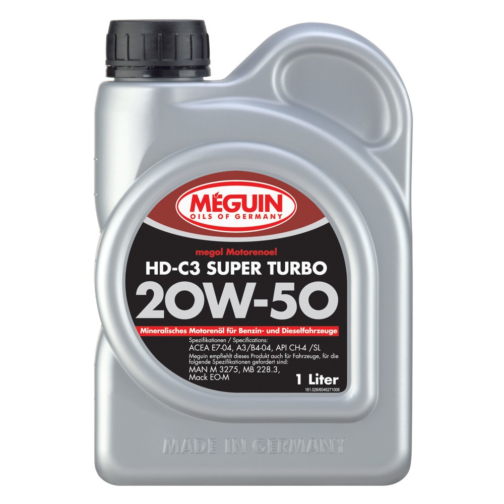 MEGUIN Motorenoel HD-C3 Super Turbo SAE 20W-50 1 l