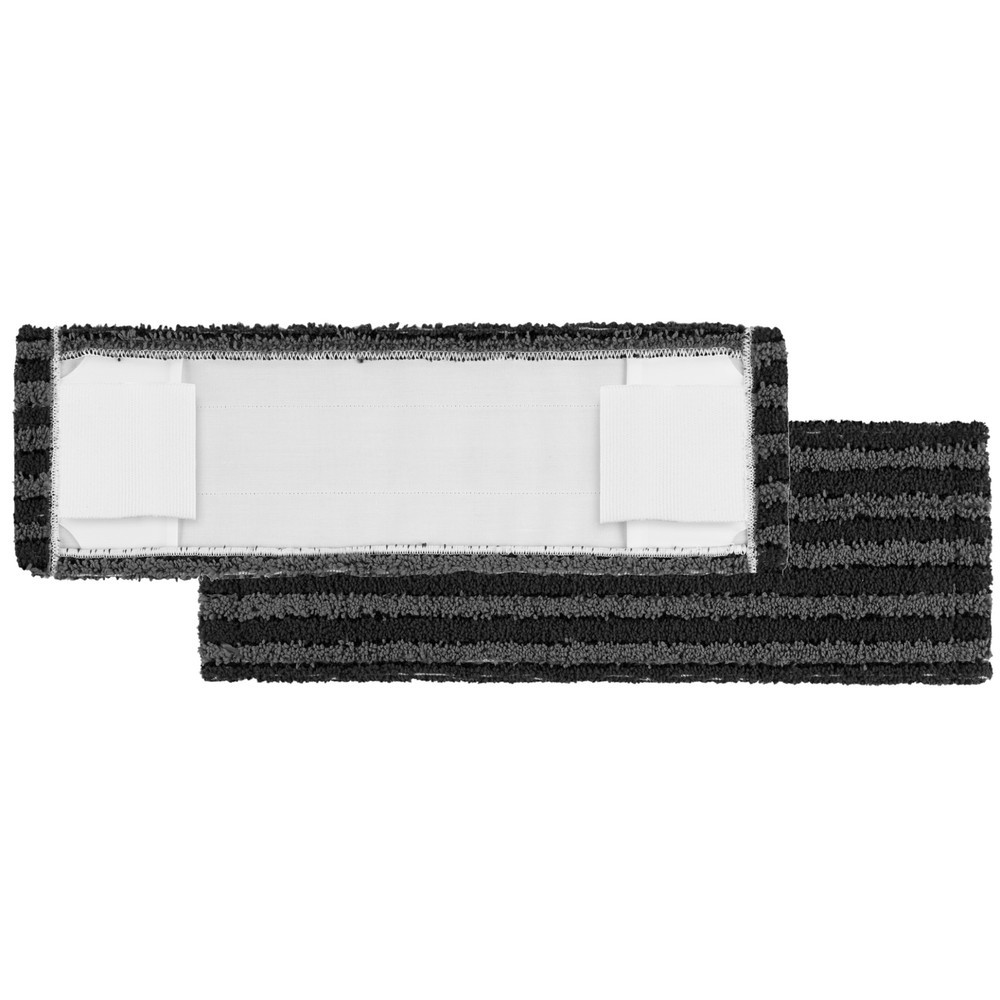 Mikrofasermopp Dust Killer Grey, mit Taschen und Laschen, Breite 400 mm