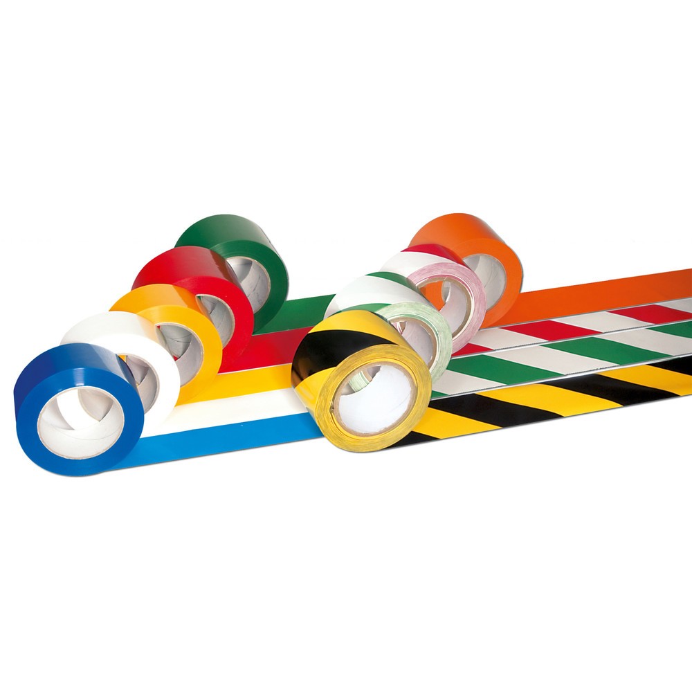 Produktabbildung: Bodenmarkierungsband EasyTape, selbstklebend, Breite 50 mm, blau, 3 Stk/VE