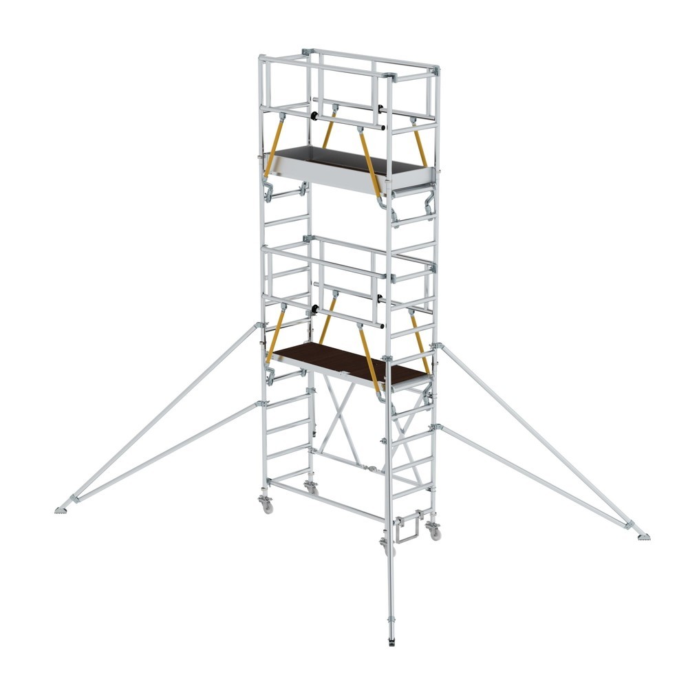 Produktabbildung: Munk Klappgerüst SG 0,75 x 1,80 m mit Ausleger Plattformhöhe 4,04 m