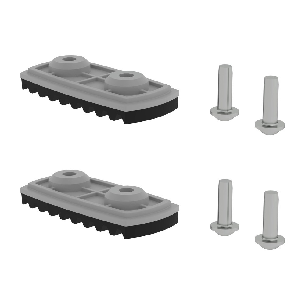 Munk nivello®-Fußplatte Standard für Holmhöhe 58/73 mm