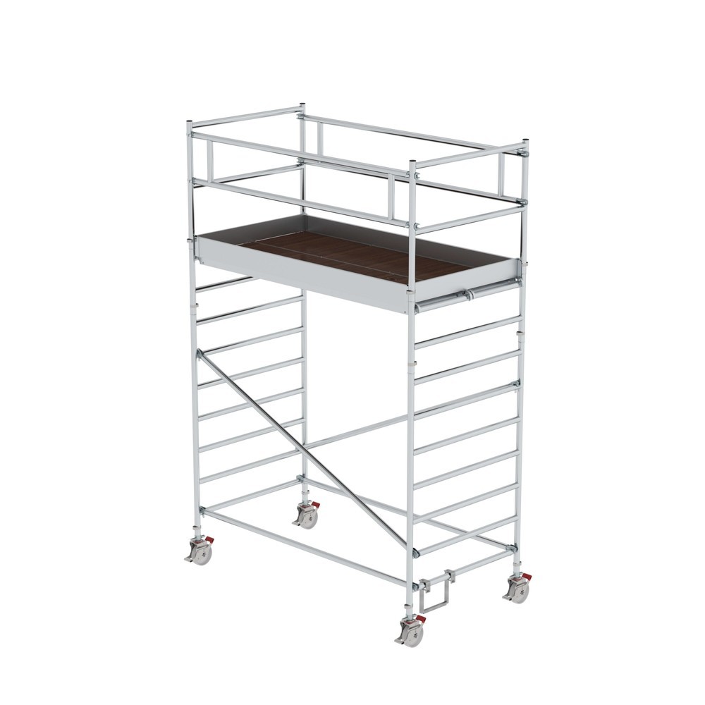 Munk Rollgerüst 1,35 x 2,45 m mit Doppel-Plattform Plattformhöhe 3 m