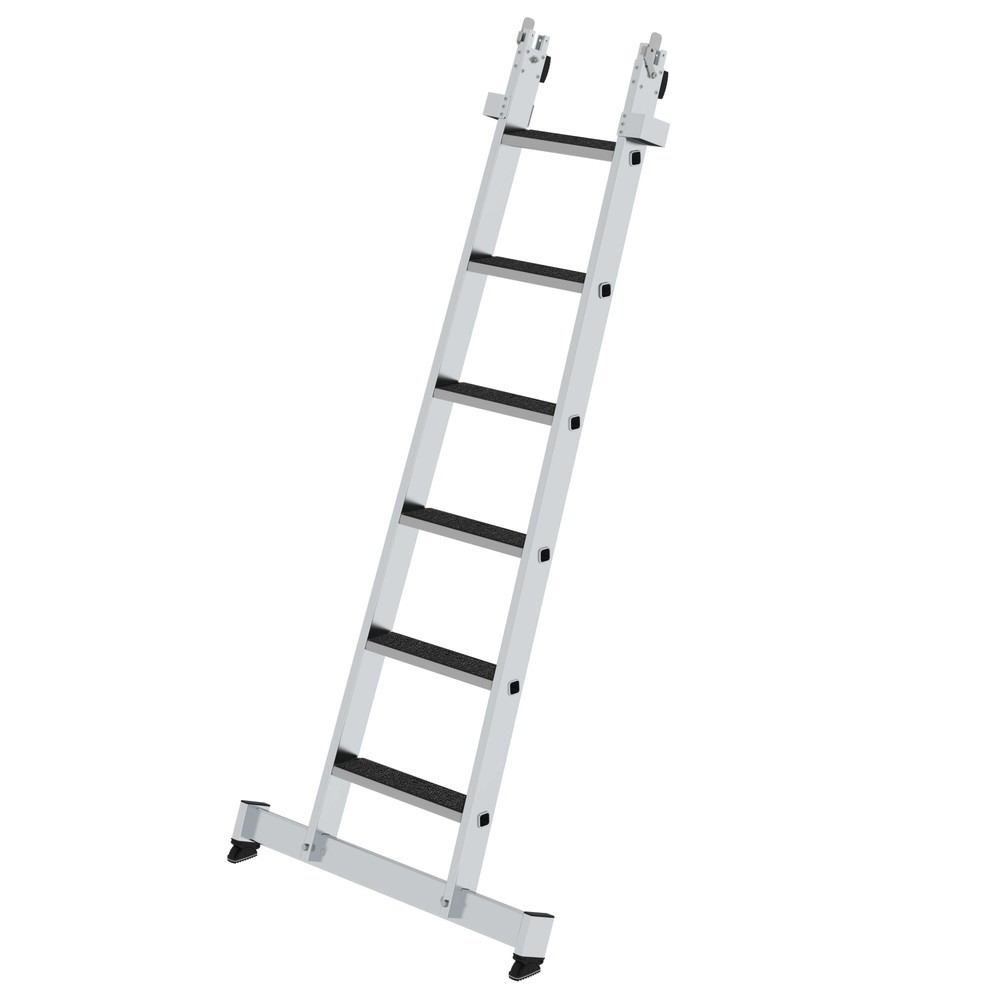 Munk Stufen-Glasreinigerleiter Unterteil nivello-Traverse & clip-step R13 6 Stufen