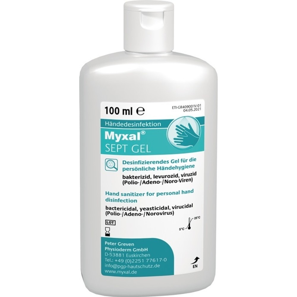 MYXAL Handdesinfektionsgel MYXAL® SEPT GEL, 100 ml