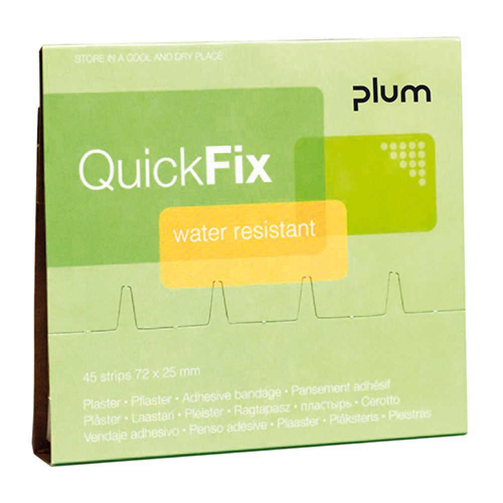 Nachfüllpack für Pflasterspender plum QuickFix, wasserfeste Pflaster