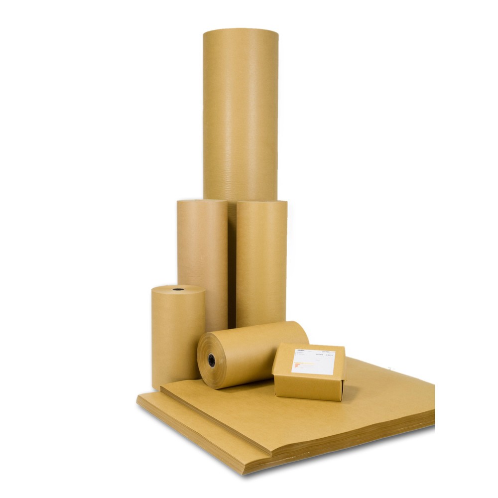 Natronmischpapier, einseitig glatt, enggerippt, Breite 1.500 mm, 125 gr/m², 2 Rollen/VE