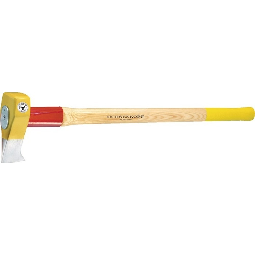 OCHSENKOPF Holzspalthammer BIG-OX® 3000g gr.Schlagfläche,Nase Knauf Hickory