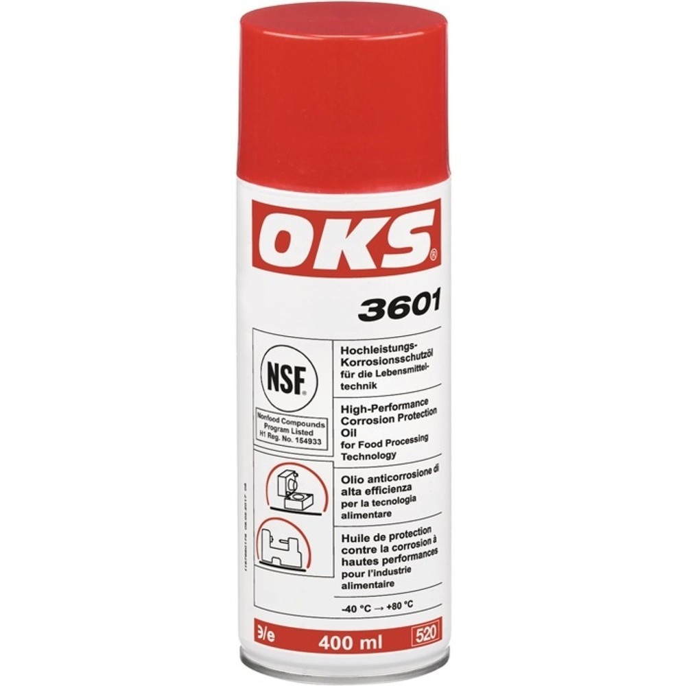OKS Haftöl-/Hochleistungskorrosionsschutzöl OKS3601, NSF H1 400 ml, gelbbraun, Spraydose