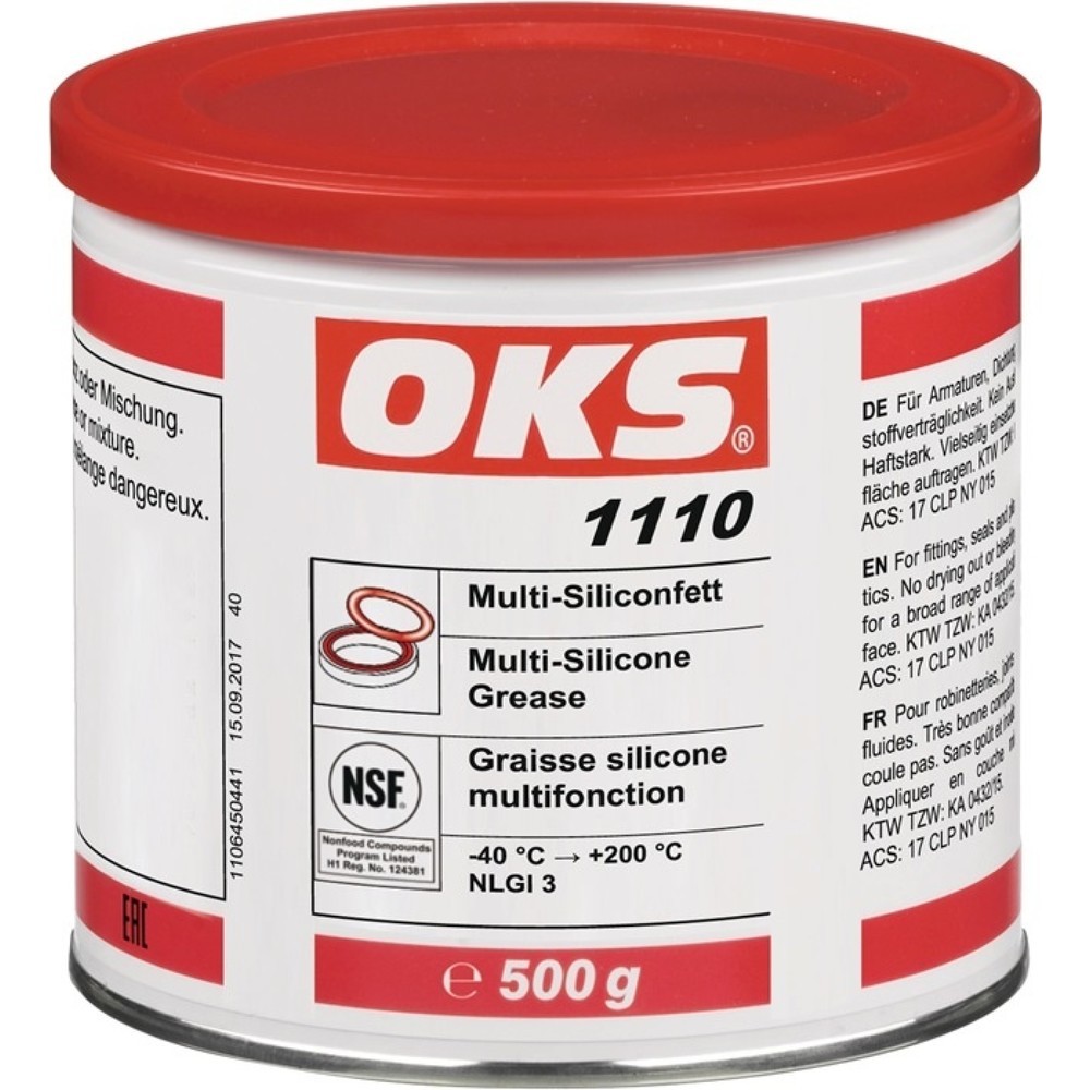 OKS Multisiliconfett 1110 NSF-H1 transp.500g Dose
