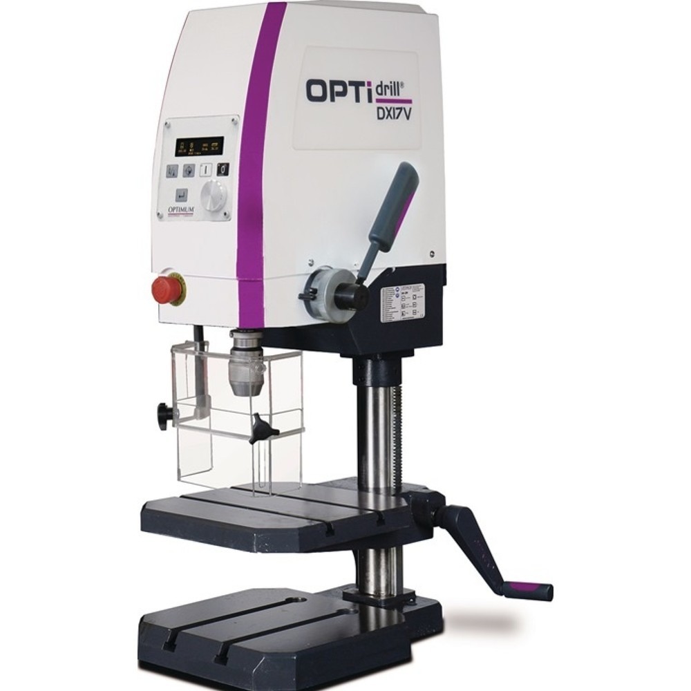 Produktabbildung: OPTI-DRILL Tischbohrmaschine DX 17 V, MK2, 16 (S235JR) mm M8 (S235JR), 50-4000 min-¹