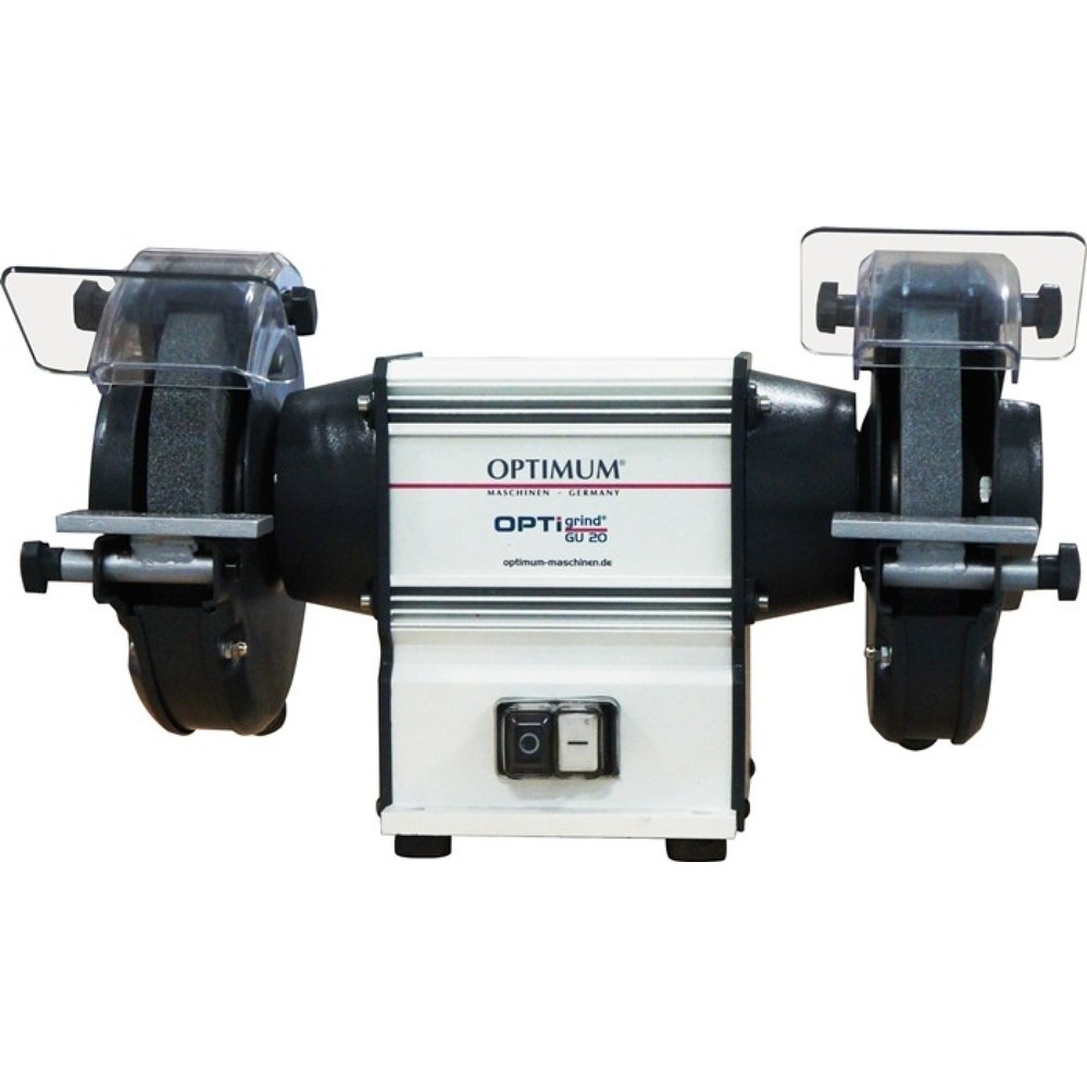 OPTI-GRIND Doppelschleifmaschine GU 20, 600 W, 200 x 30 x 32 mm, 2850 min-¹