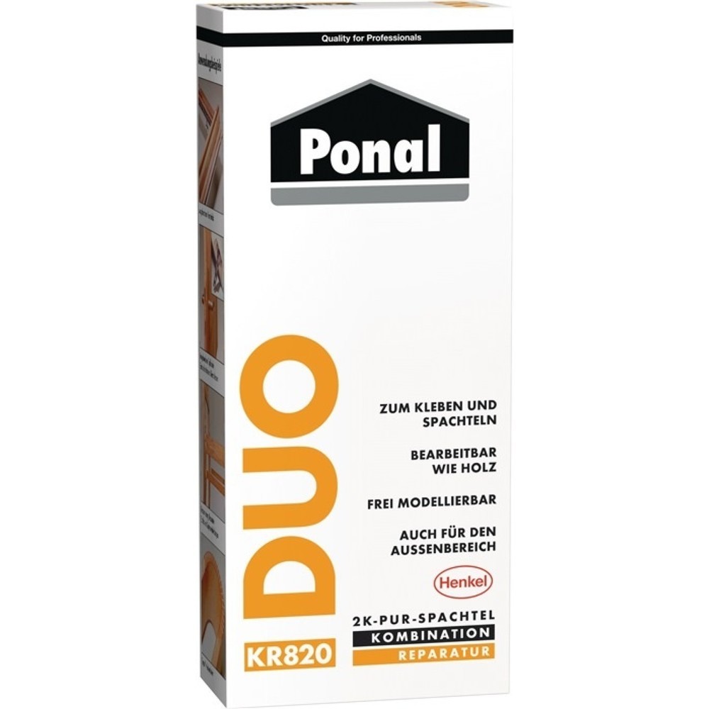 PONAL 2K PUR-Spachtel Duo DIN EN 204,D4 315g Faltschachtel