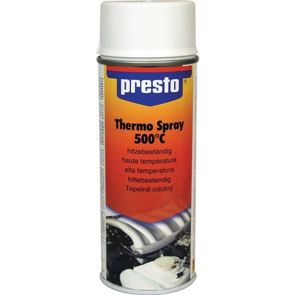 PRESTO Thermo-Lackspray Profi 500 °C, 400 ml, weiß, Spraydose