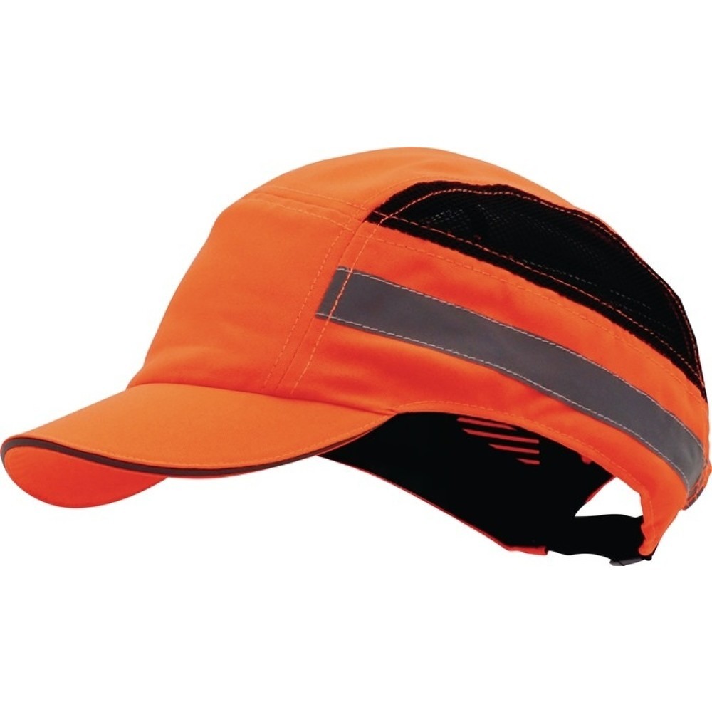 Produktabbildung: PRO FIT Anstoßkappe PLUS Base-Cap, 52-65 cm neonorange