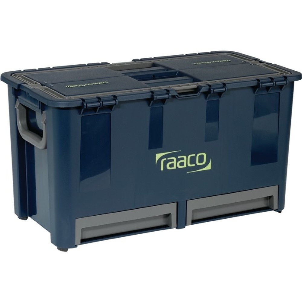 raaco Sortiments- und Werkzeugkoffer Compact 47, HxBxT 292 x 540 x 296 mm