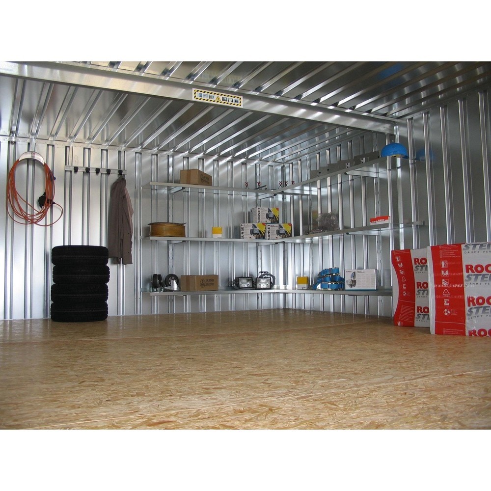 Regalsystem für Lagercontainer, BxT 1.000 x 420 mm