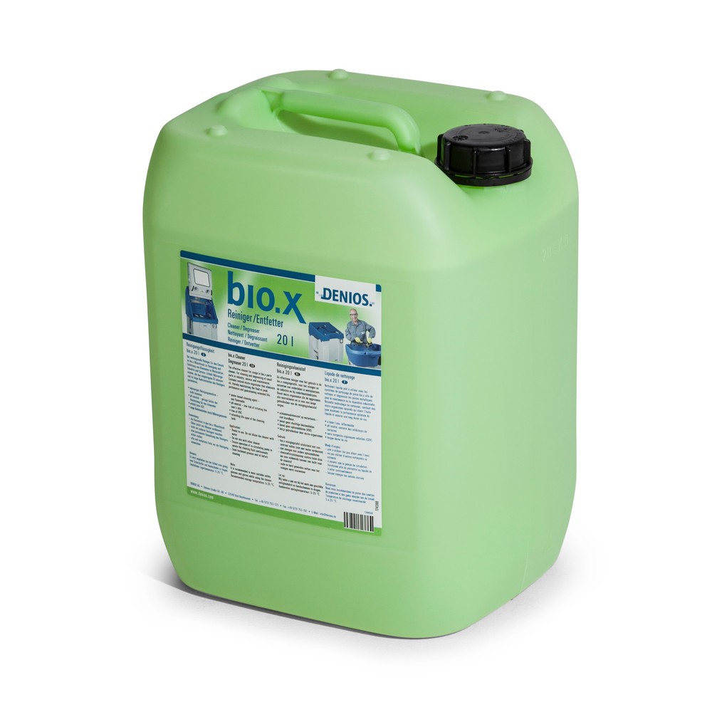 Reinigungsmittel bio.x, 20-Liter-Kanister
