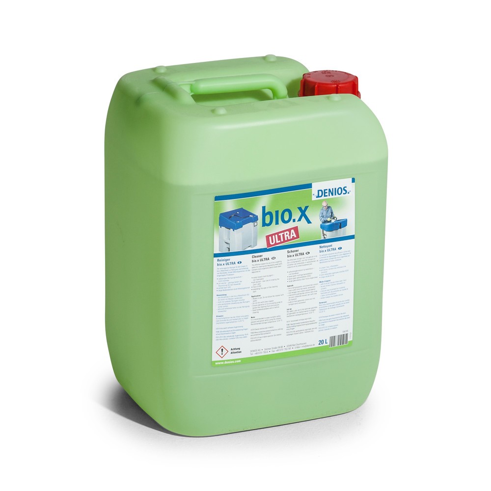 Reinigungsmittel bio.x ULTRA, 20-Liter-Kanister