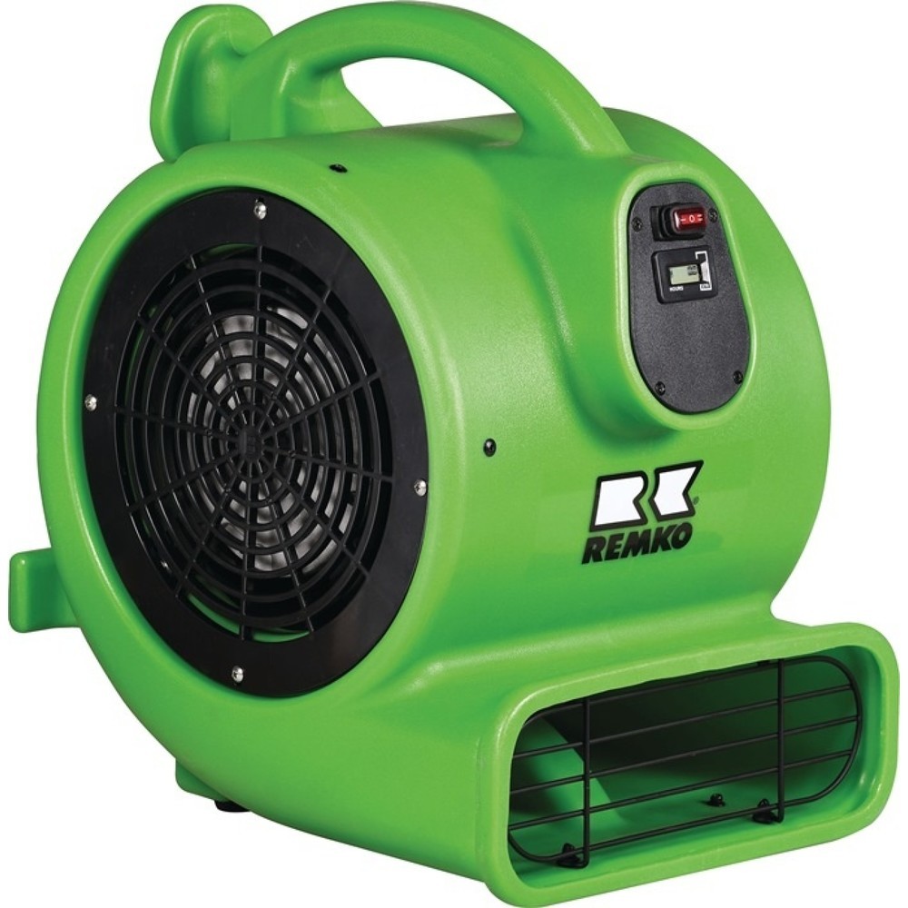 REMKO Turbo-Ventilator RTV 20, 230 V50 Hz 500 W, Höhe 430 mm, grün