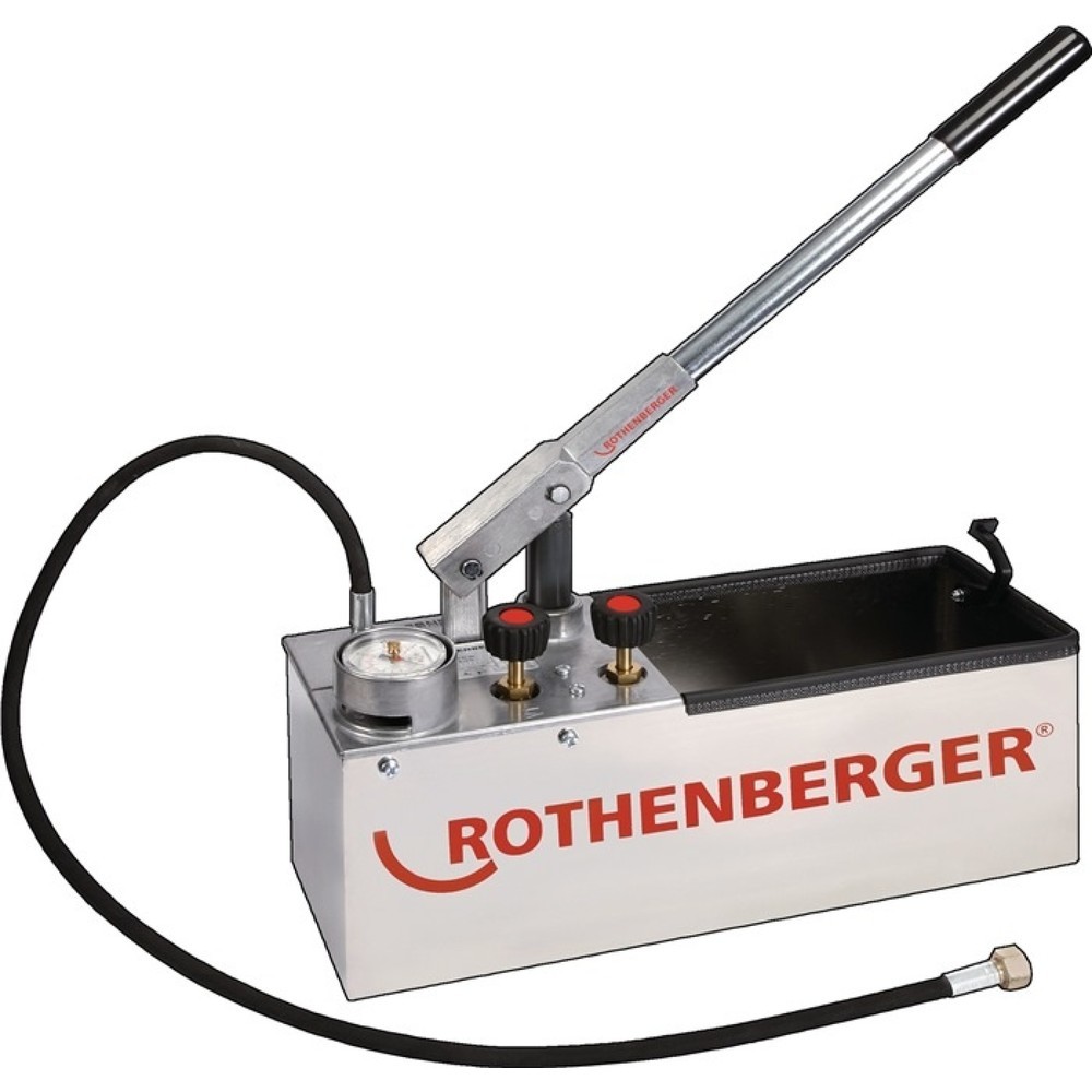 Prüfpumpe RP 50 0 - 60 bar R 1/2 Zoll Saugvolumen pro Hub ca. 45 ml ROTHENBERGER