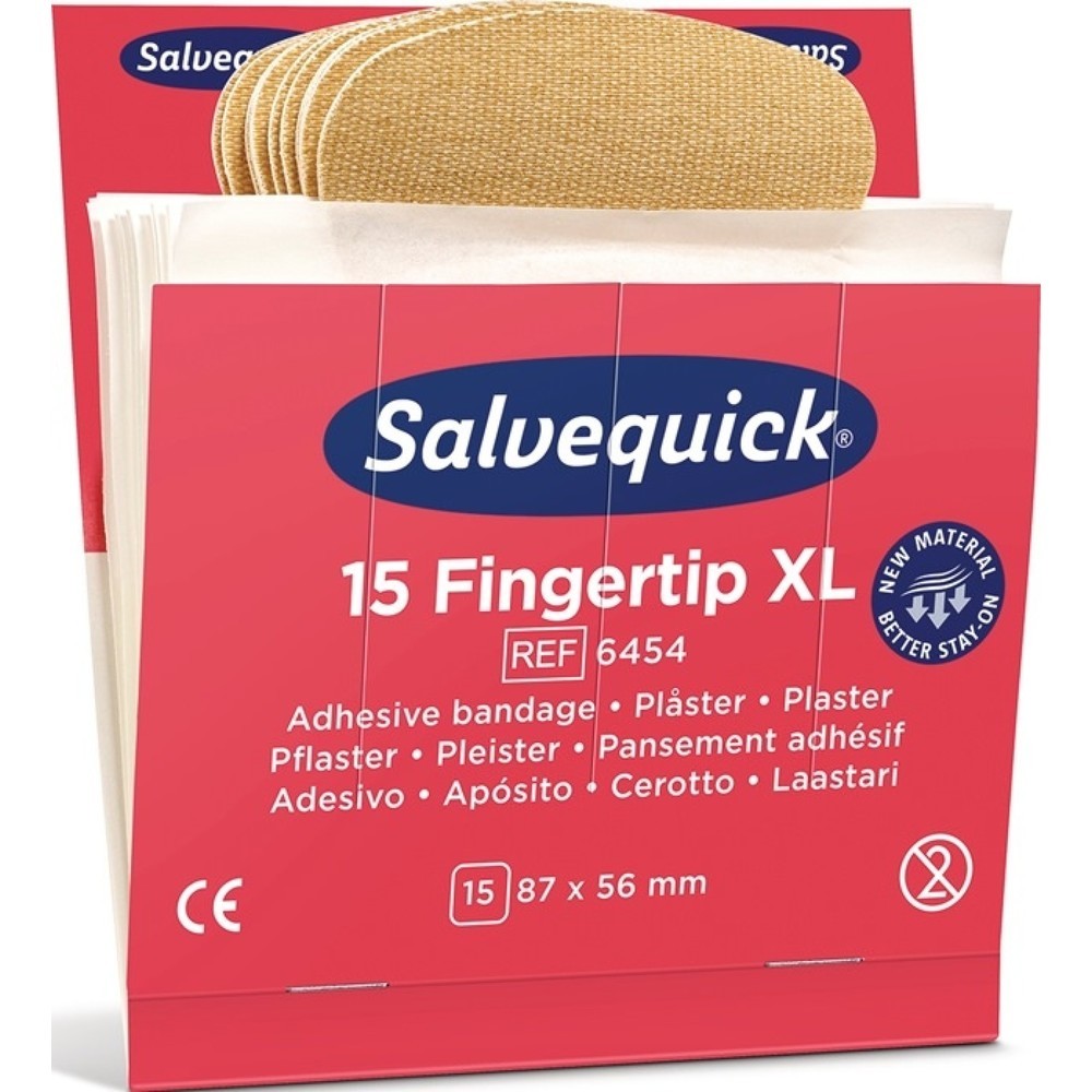 SALVEQUICK Pflasterstrips Salvequick elastisch 6