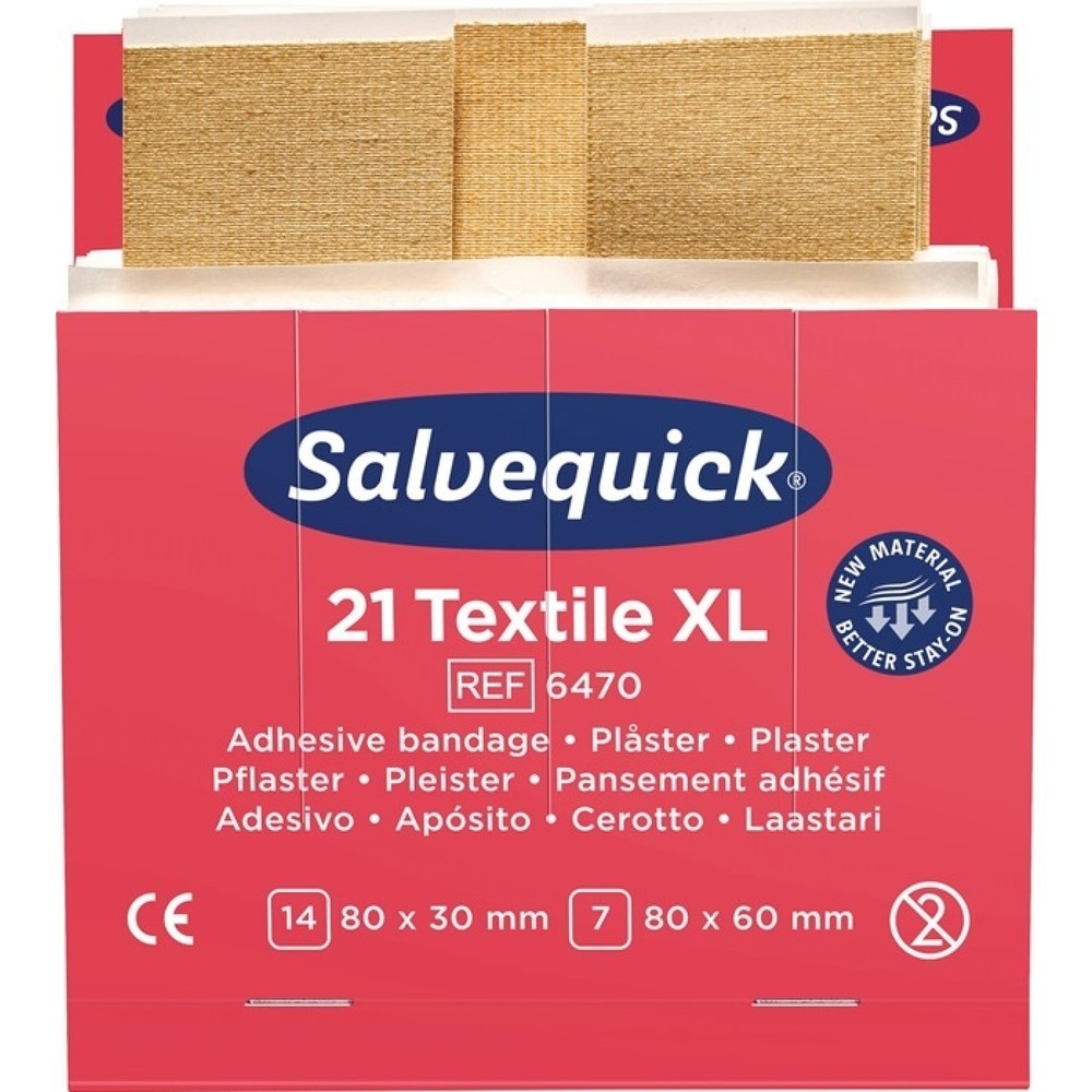 SALVEQUICK Pflasterstrips Salvequick Textilpflaster