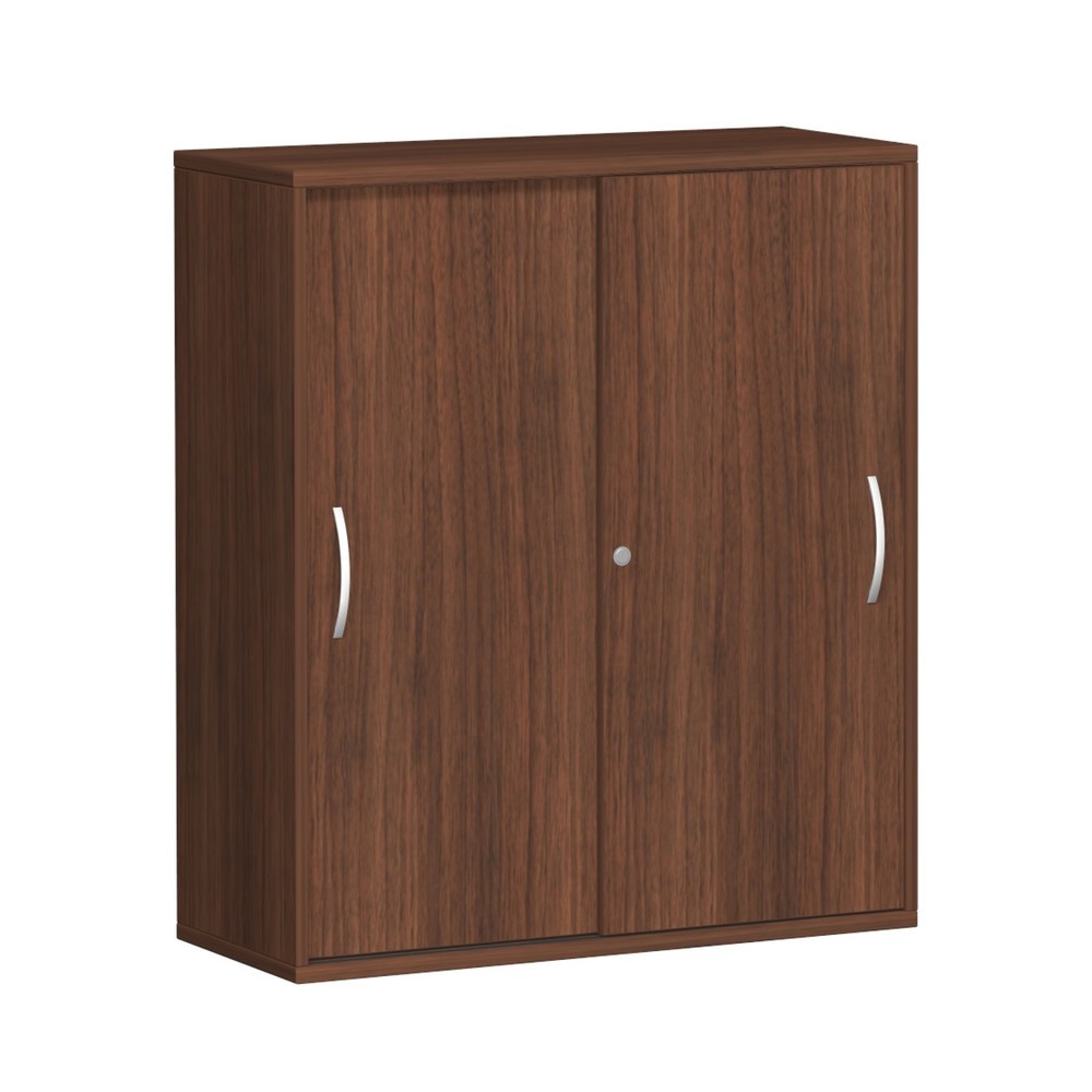 Schiebetürschrank Profi, 3 OH, Breite 1.000 mm, Nussbaum