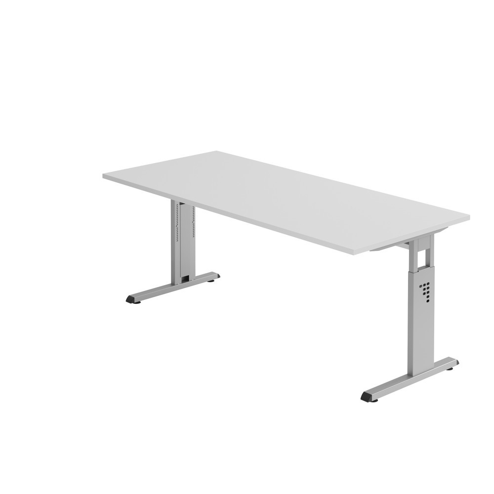 Produktabbildung: Schreibtisch Solid, höhenverstellbar, BxT 1.800 x 800 mm, grau