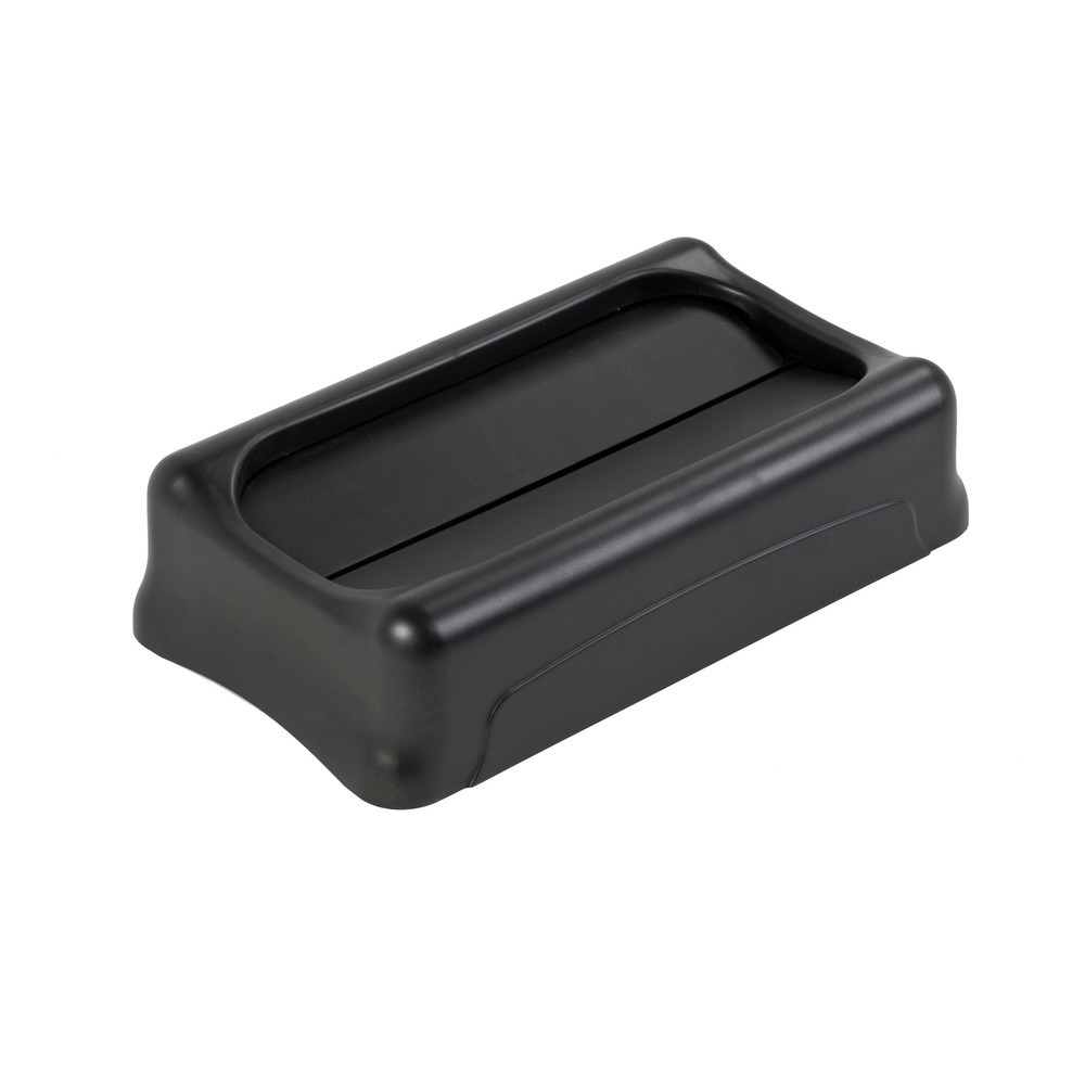 Schwingdeckel für Rubbermaid Slim Jim®, schwarz