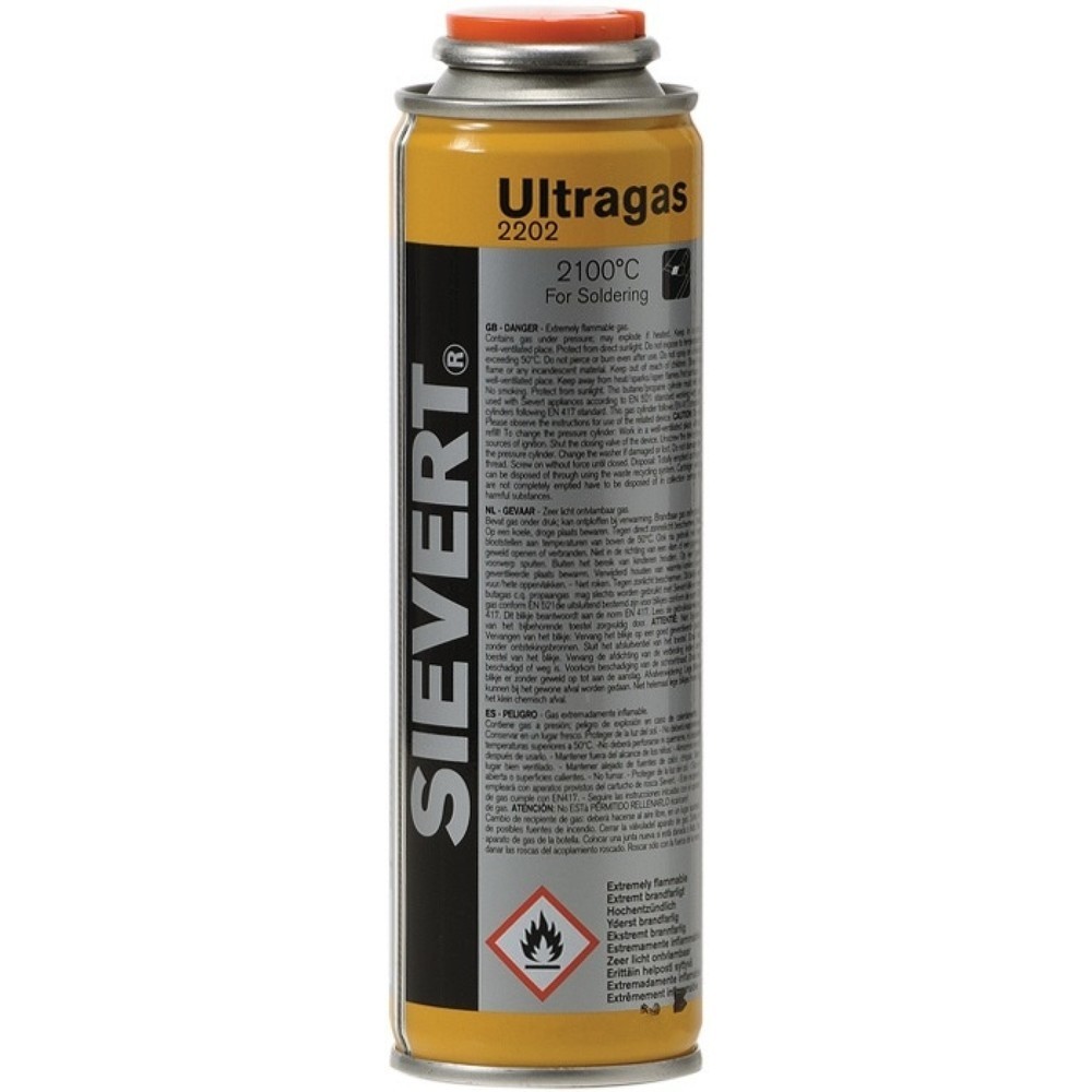 SIEVERT Schraubkartusche Ultragas 2202, 60 g 210 ml, 2100 °C