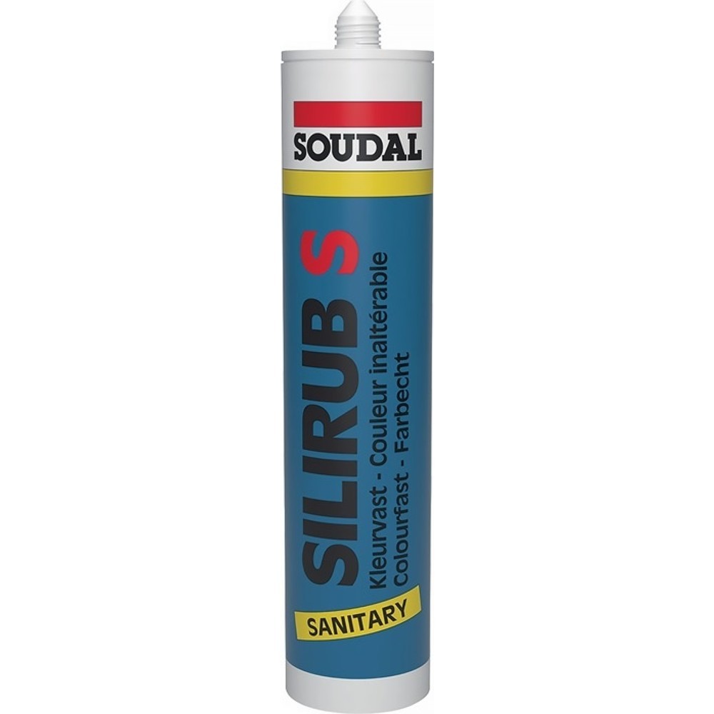 SOUDAL Sanitärsilikon Silirub S, weiß, 300 ml