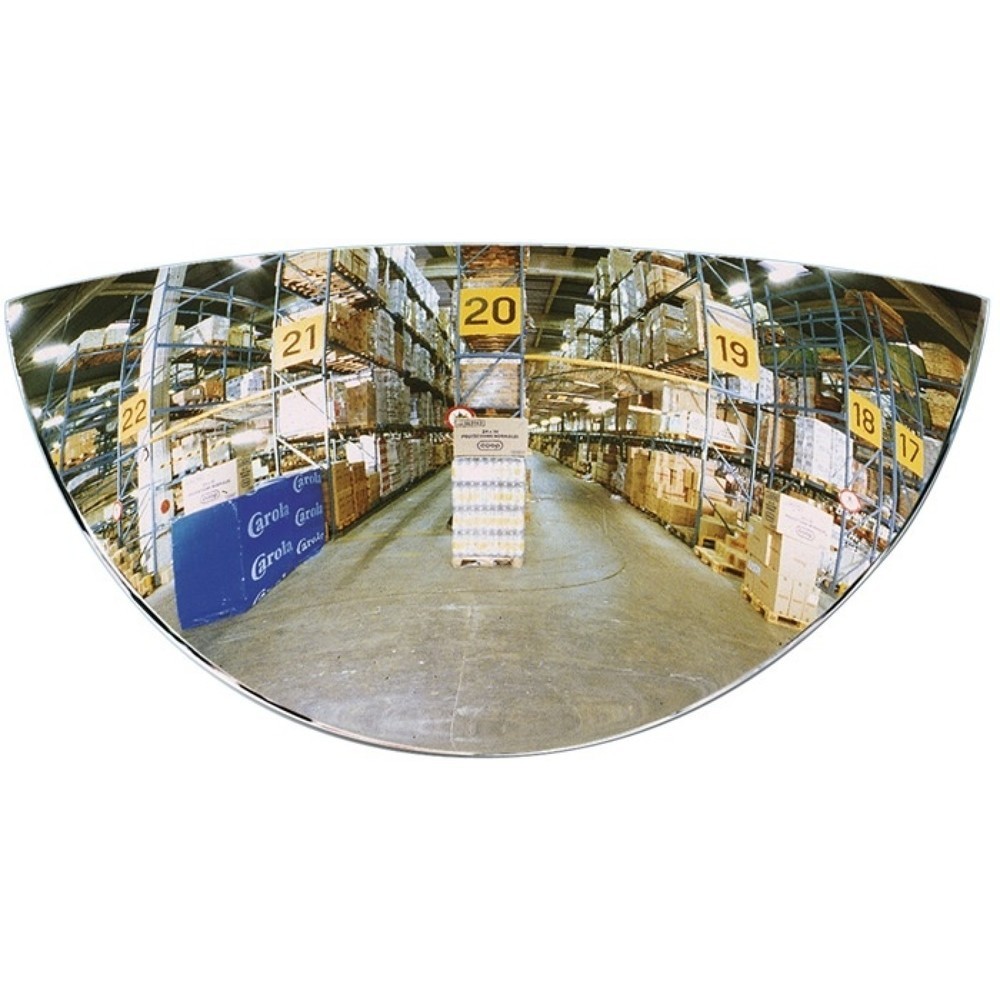 SPL Gabelstaplerspiegel, 180 Grad Sichtfeld, H128xB258mm, 1 m