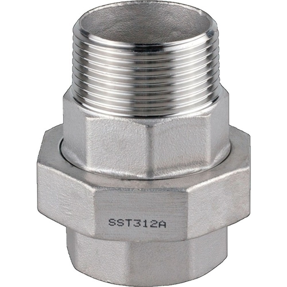 SPRINGER Verschraubung EN 10226-1, 312A, konisch dichtend, NPS=1/2 ″, L 53 mm L1=14 mm L2=15 mm