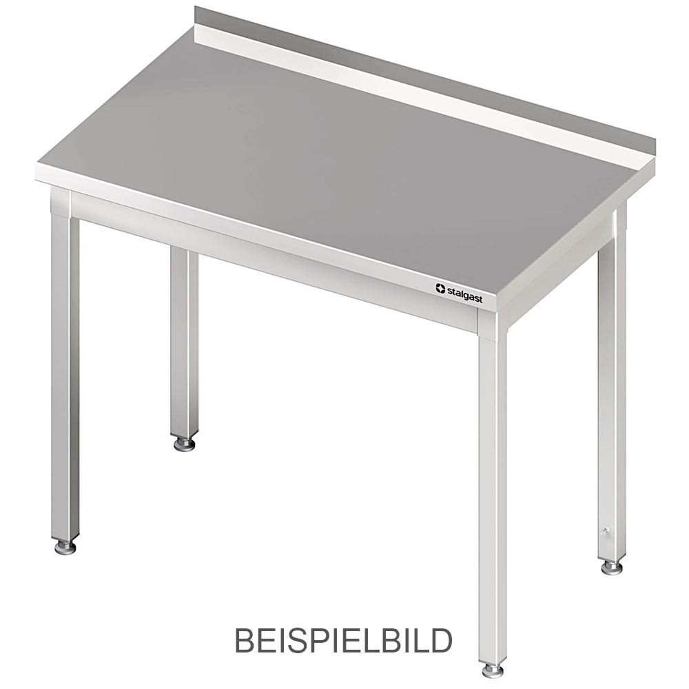 Stalgast Arbeitstisch ohne Grundboden, 1500x700x850 mm, ohne Verstrebung, ohne Aufkantung, verschweißt